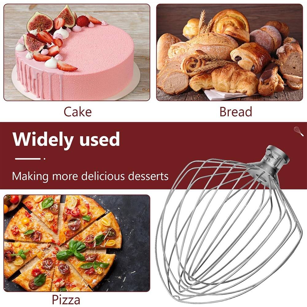 Cake  
Bread  
Pizza  

Widely used  
Making more delicious desserts