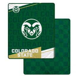Pegasus - Colorado State Rams 60" x 70" Diagonal Ghost Checkered Double-Sided Blanket - Multicolor