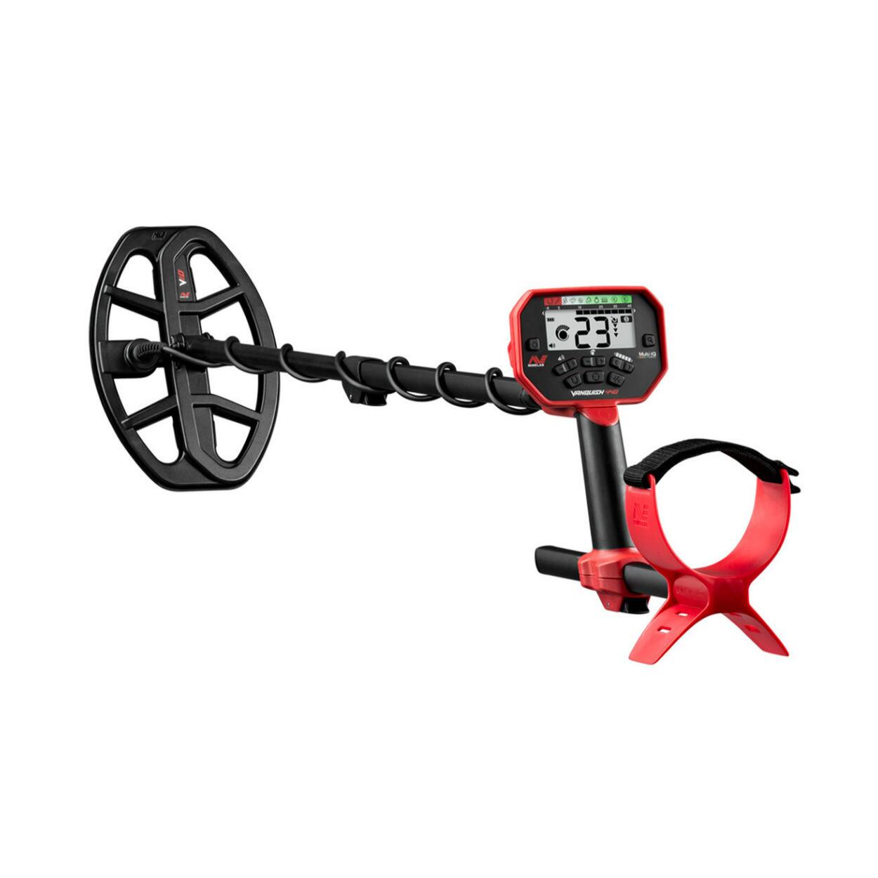 Angle. Minelab - Minelab Vanquish 440 Powerful, Accurate, and Lightweight Metal Detector.