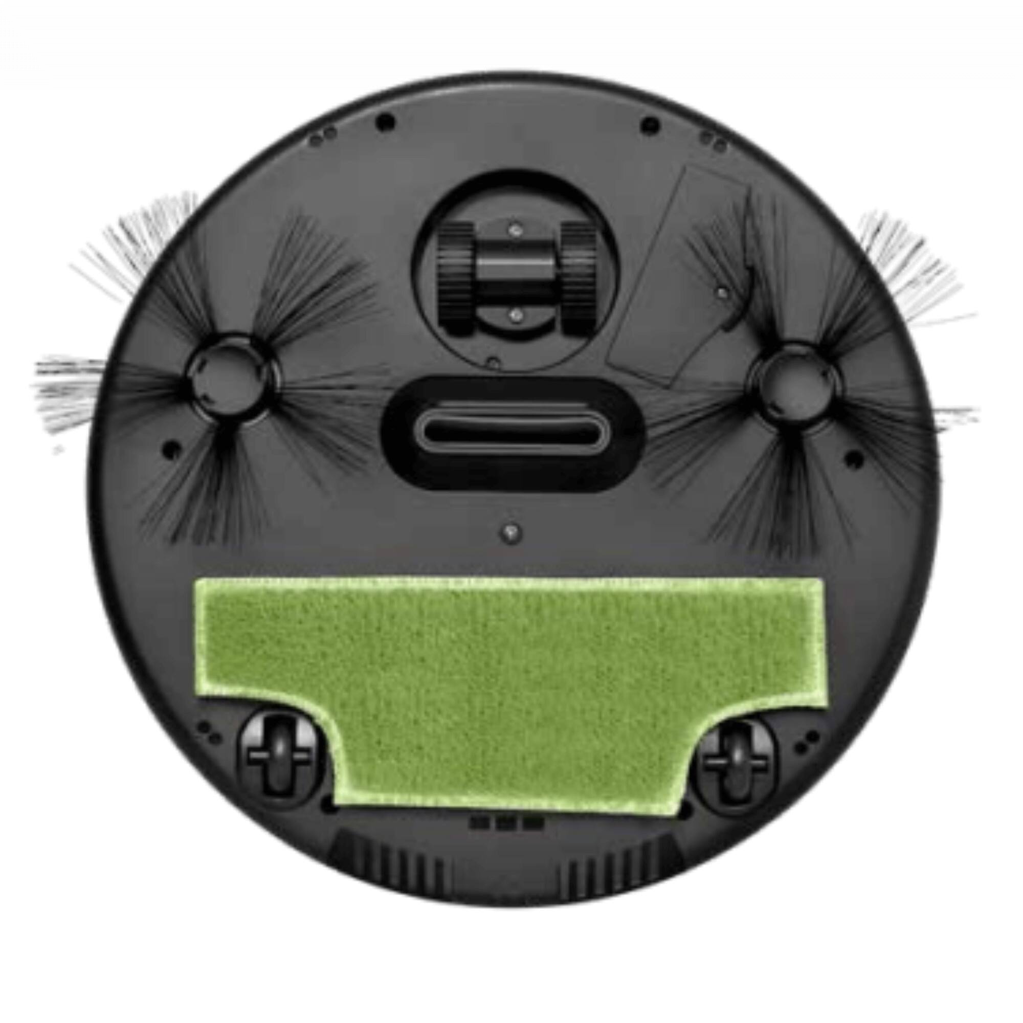 Alt View 1. Supersonic - Robot Vac Vacuum and Dry Mop - Black.