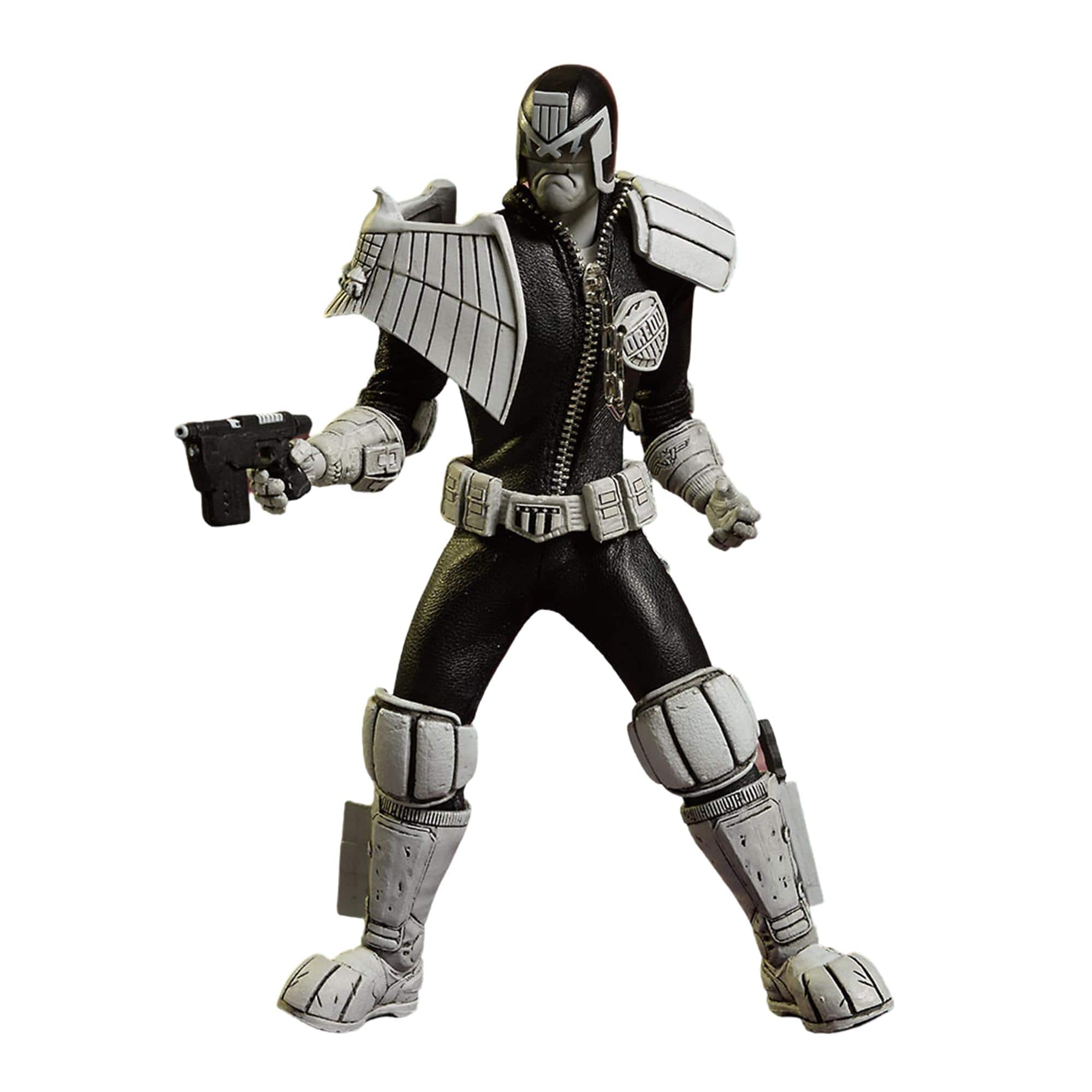 Mezco Toyz - Judge Dredd One:12 Collective Action Figure Black and White NYCC Exclusive - Black/White price history on PriceWatchPro