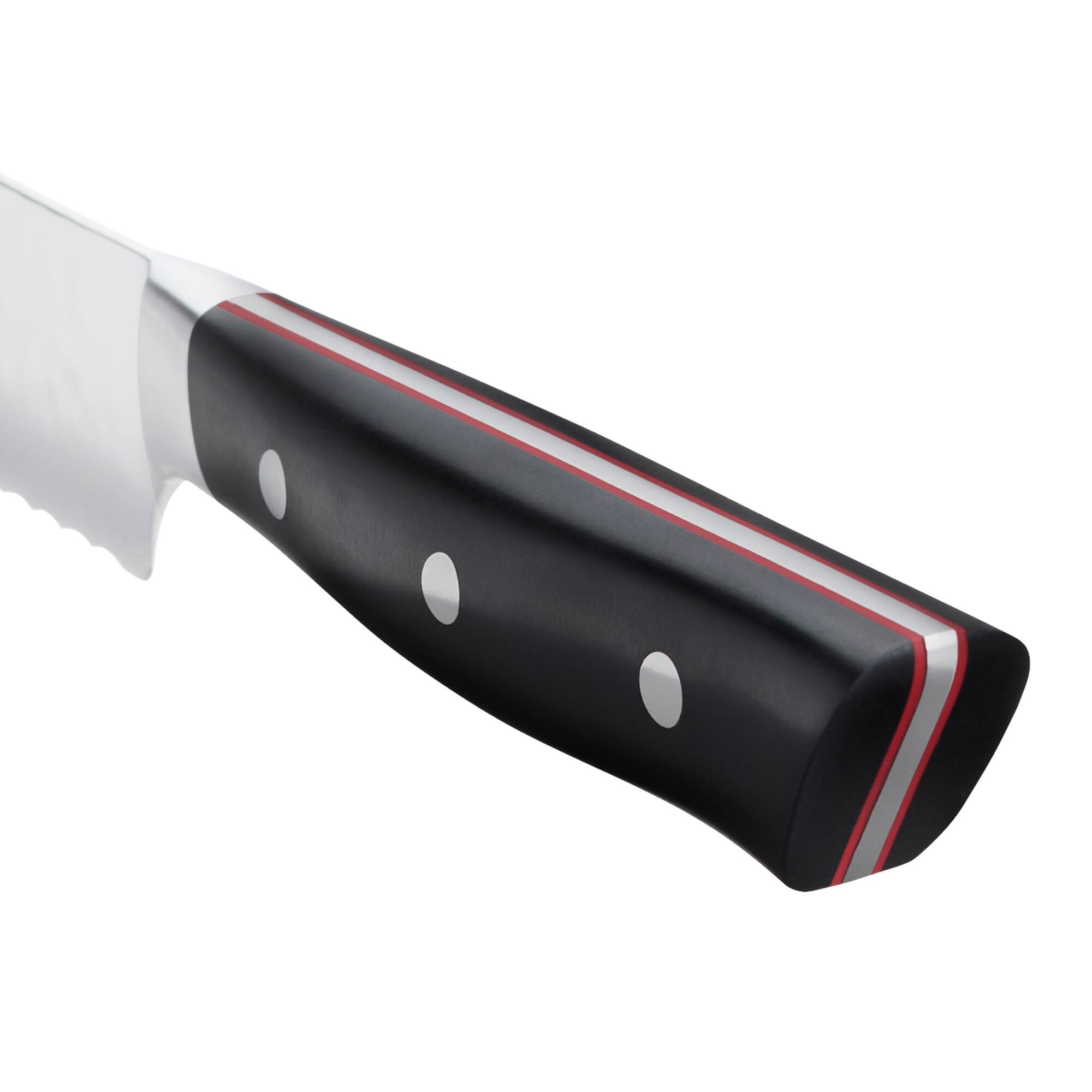 Alt View 5. Miyabi - Miyabi Hisho 9-inch Bread Knife - Black.
