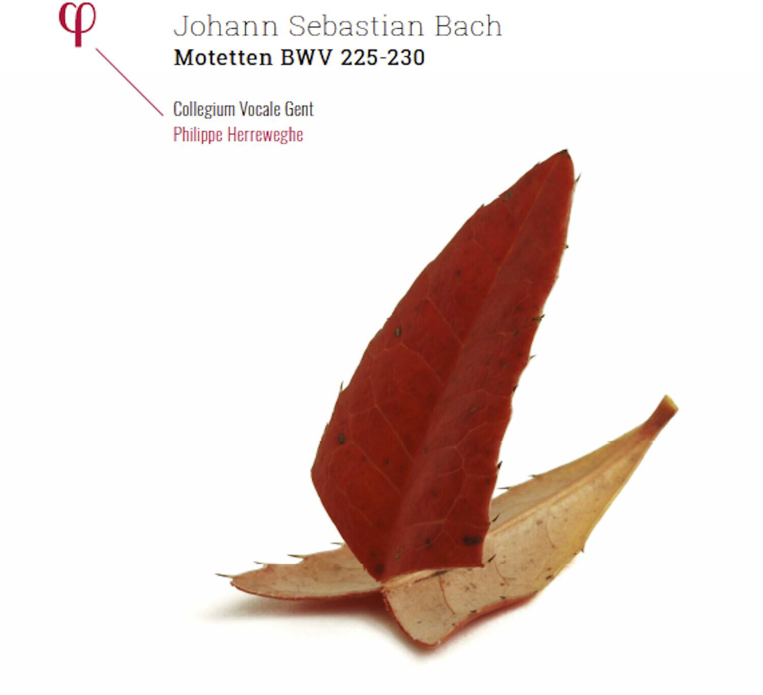 Johann Sebastian Bach  
Motetten BWV 225-230  
Collegium Vocale Gent  
Philippe Herreweghe