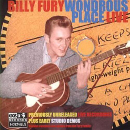 Billy Fury - Wonderous Place: Live   - COMPACT DISCS [CD] price history on PriceWatchPro