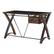 Alt View 11. OSP Home Furnishings - 48" Glass Top Desk with Storage - Cherry.