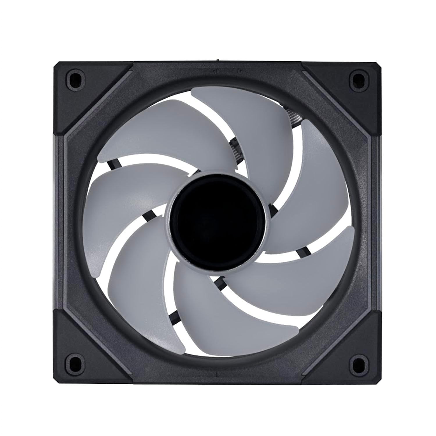 Alt View 2. Lian Li - UNI Fan SL-Infinity 120mm-Triple Pack-ARGB Fan (Non-Wireless)-Infinity Mirror-with Controller-UF-SLIN120-3B - Black.