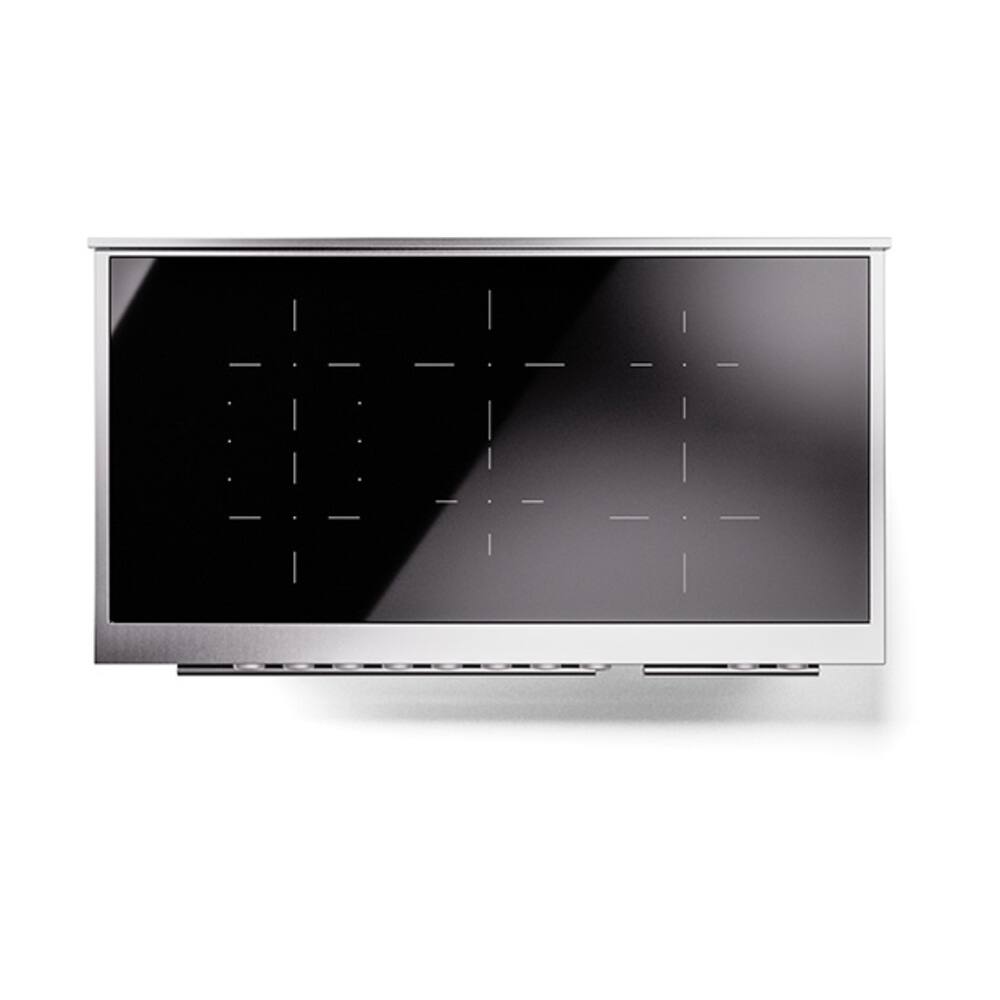 Alt View 10. ILVE - ILVE Professional Plus II 48 inch Induction Range with 6 Induction Elements (Stainless Steel) - Stainless Steel.