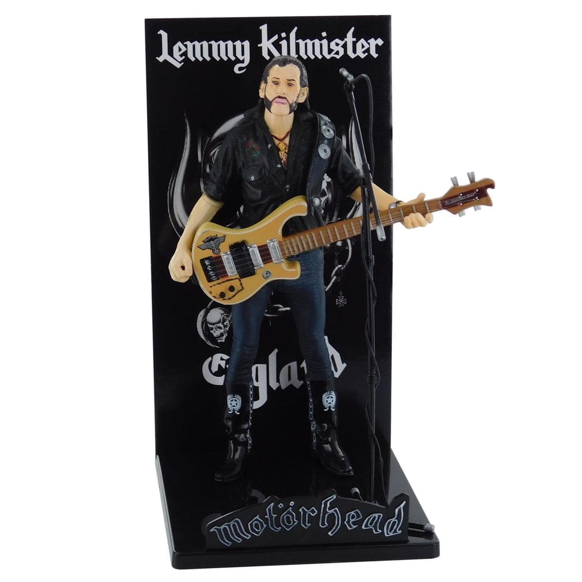 Locoape - Motorhead Lemmy Kilmister Deluxe Figure Rickenbacker Guitar Eagle - Black price history on PriceWatchPro