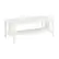 Angle. OSP Home Furnishings - Sierra Coffee Table - White Finish.