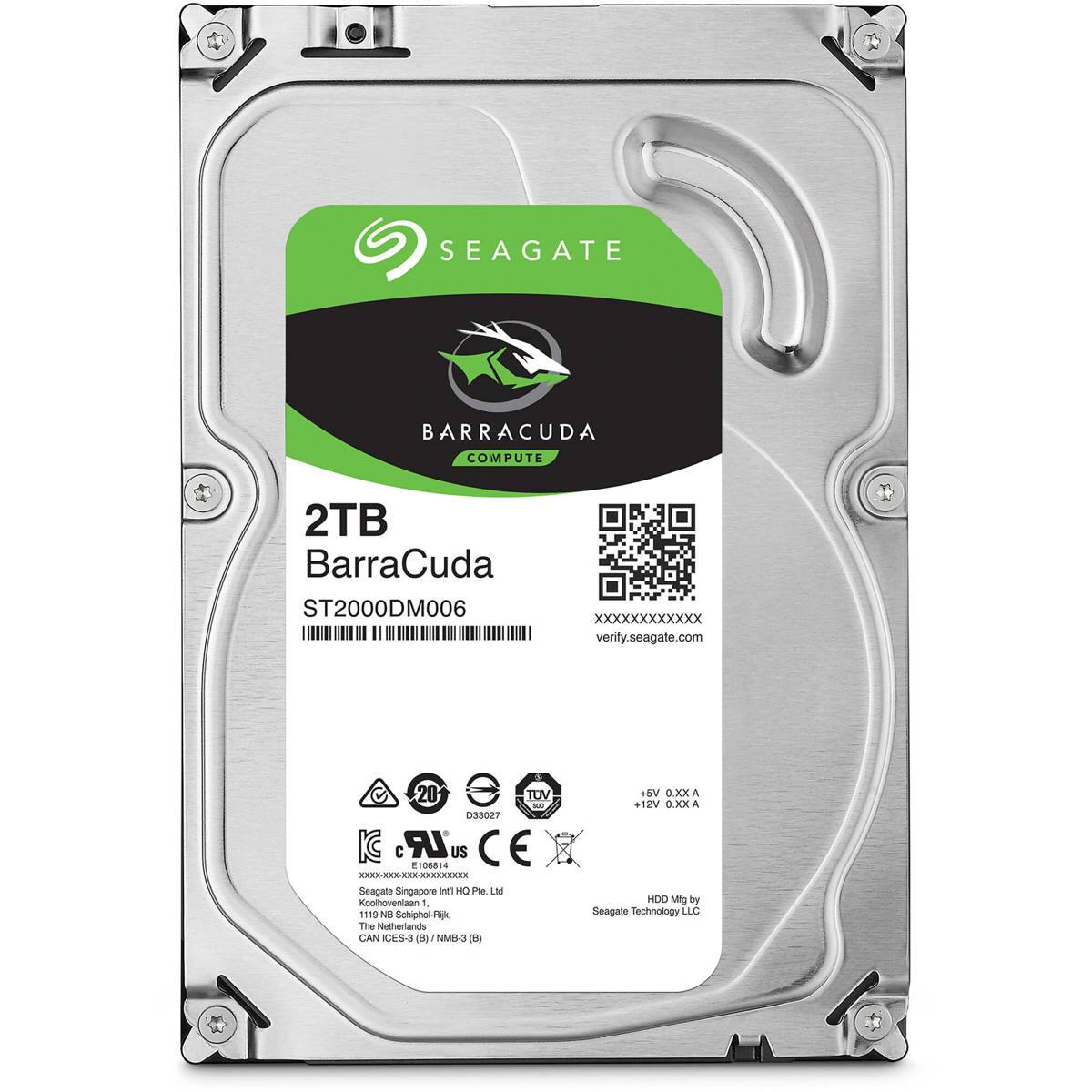 Seagate BarraCuda 2TB 3.5