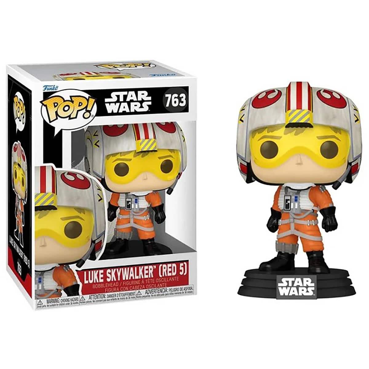 Funko Pop! Star Wars: Luke Skywalker Red - Multicolor