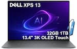 DELL XPS 13
AI 15 THE Computer 32GB 1TB 13.4" 3K OLED Touch