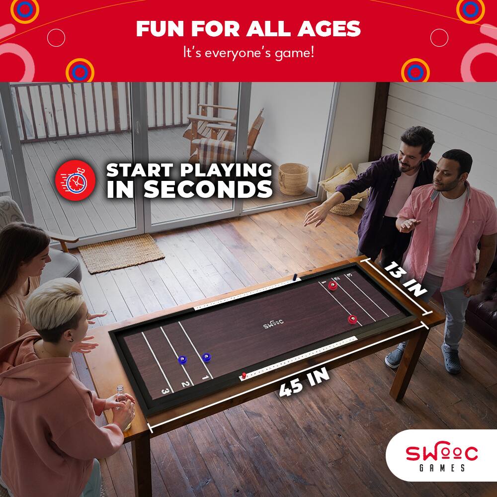 FUN FOR ALL AGES  
It's everyone's game!  

START PLAYING IN SECONDS  

SWOEC GAMES