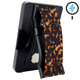 LoveHandle - PRO for MagSafe Universal Magnetic Wallet, Phone Grip & Kickstand with Adapter Ring - Designs - Tortoiseshell