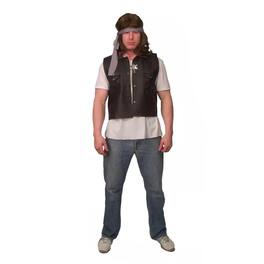 Seasonal Visions International - Warriors Rogues Deluxe Costume Adult X-Large - Black