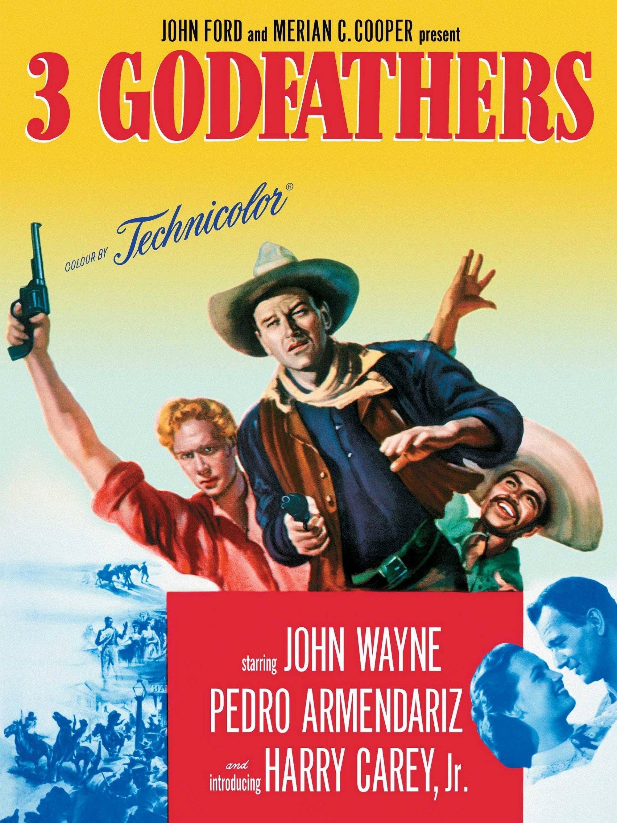 Front. 3 Godfathers [DVD].