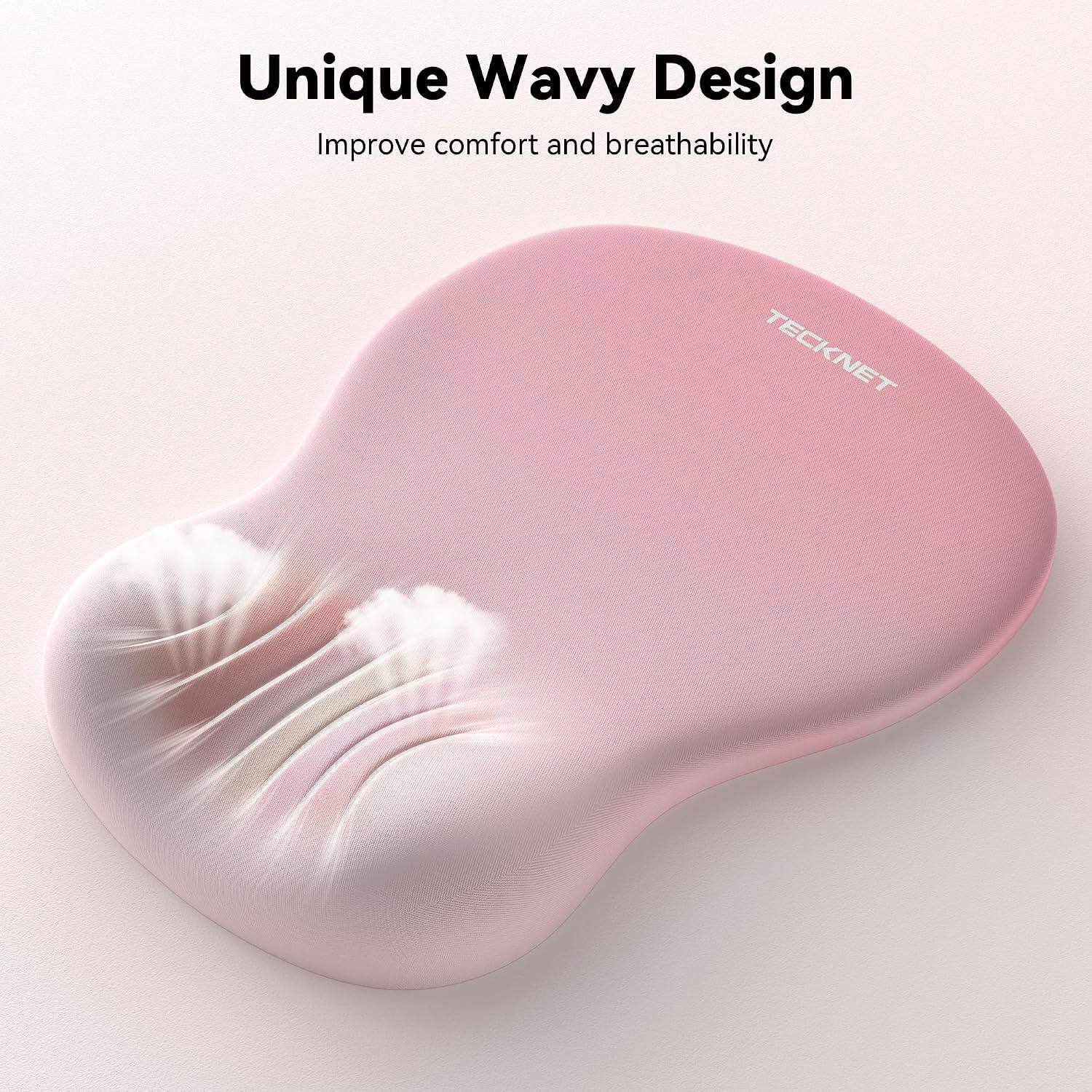 Unique Wavy Design  
Improve comfort and breathability  
TECKNET