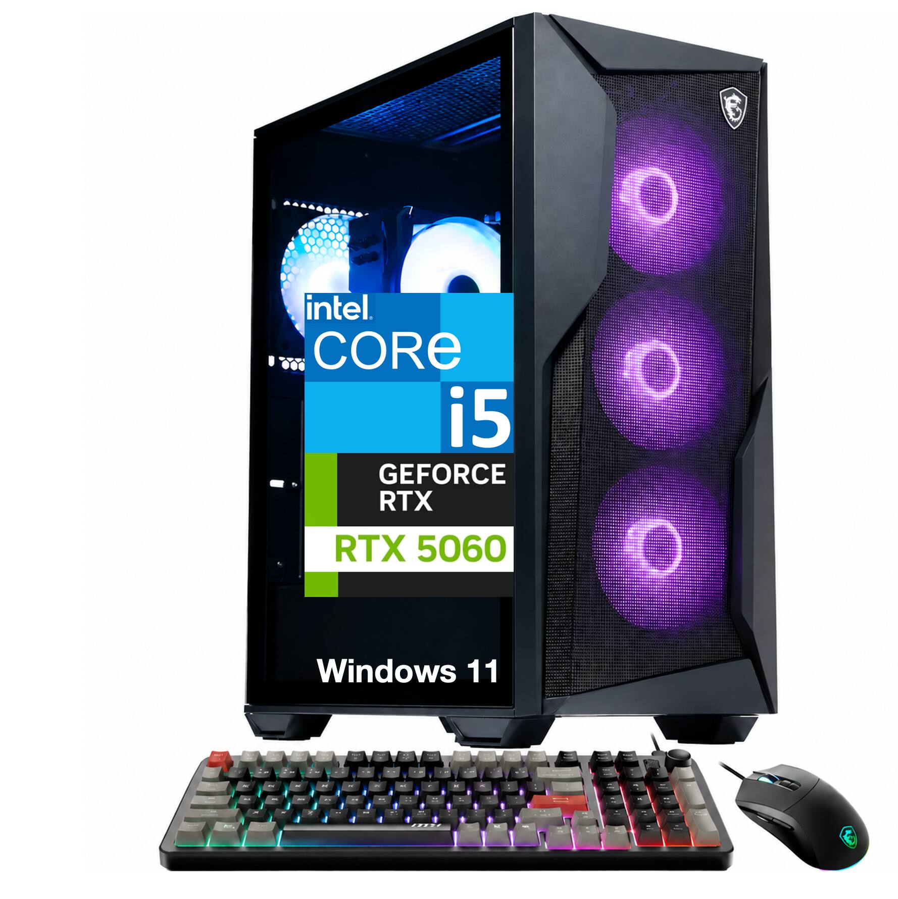 MSI Upgraded Codex R2 Desktop PC (i5 14400F, 32GB, 1TB SSD
