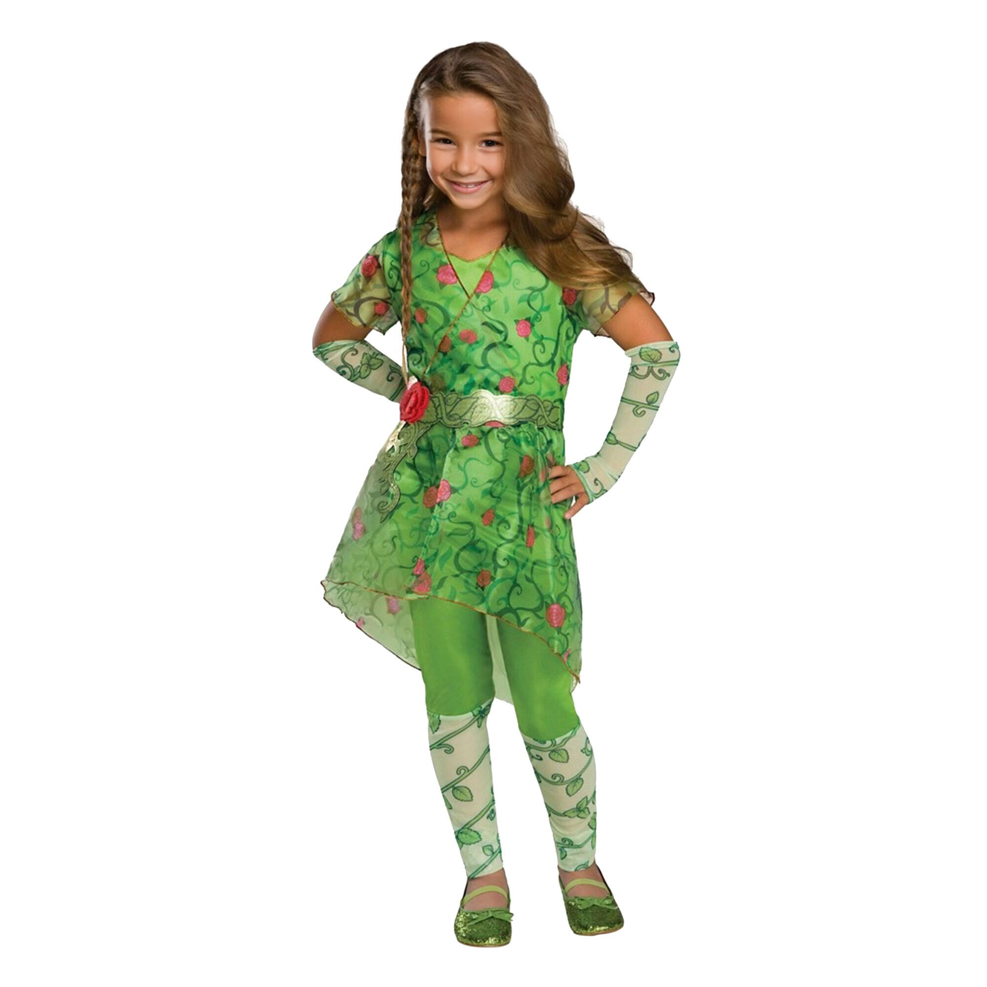 Alt View 1. Rubies - Girl's Poison Ivy Children's Halloween Costume - Large 12-14 - Green.