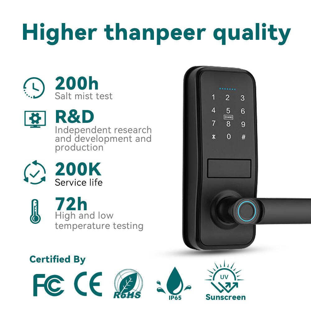Higher than peer quality

- 200h Salt mist test
- R&D Independent research and development and production
- 200K Service life
- 72h High and low temperature testing

Certified By
- FC
- CE
- ROHS
- IP65
- UV Sunscreen