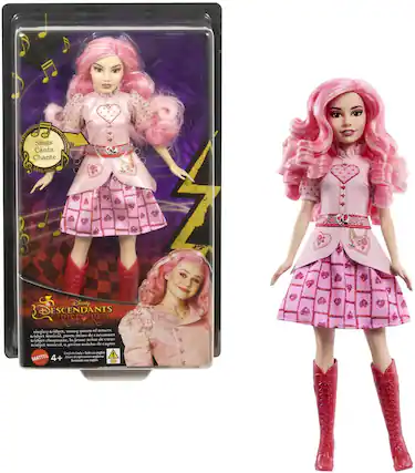 Sings Canta Chante
Disney DESCENDANTS RISE OF RED
singing bridget, young queen of hearts
bridget musical, jeune reine des cœurs
bridget musical, joven reina de corazones
English-Only - Solo en inglés
MATTEL 4+
English-Only - Solo en inglés
4+
Sole expression anglaise