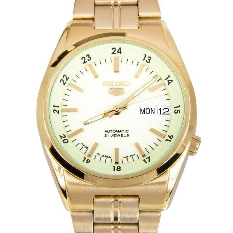 22 24 23 13 SEIKO 14 21 MON 12 15 20  MADE 19 AUTOMATIC 21 JEWELS IN JAPAN