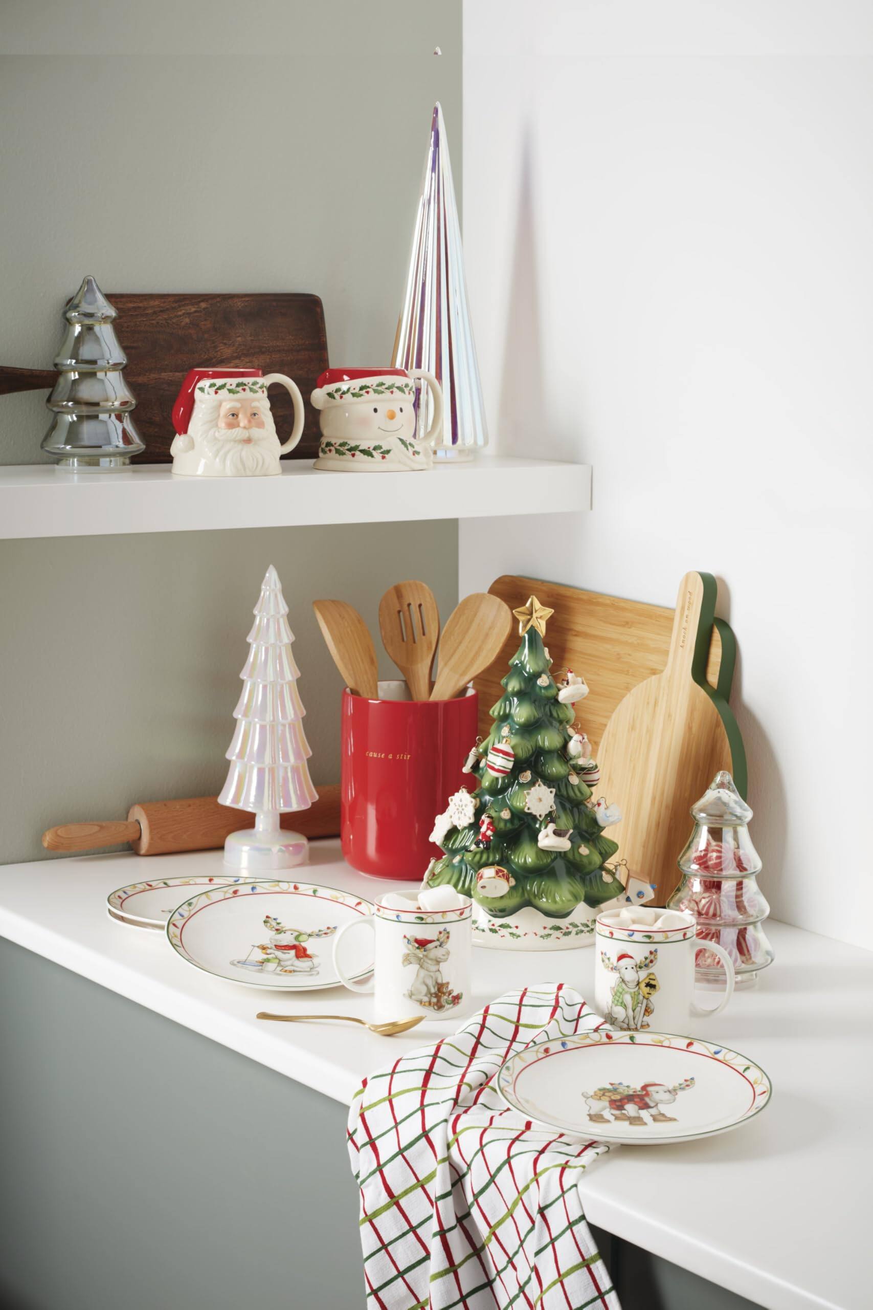 Alt View 1. Stylel Star - Lenox 893625 Treasured Traditions Advent Calendar Tree & Mini Ornaments 26-Piece Set, 25 Christmas Ornaments, 1... - Advent Calendar.