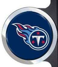 Alt View 1. PRORUN - Tennessee Titans Automotive License Plate Frame with Team Badges - Multi.