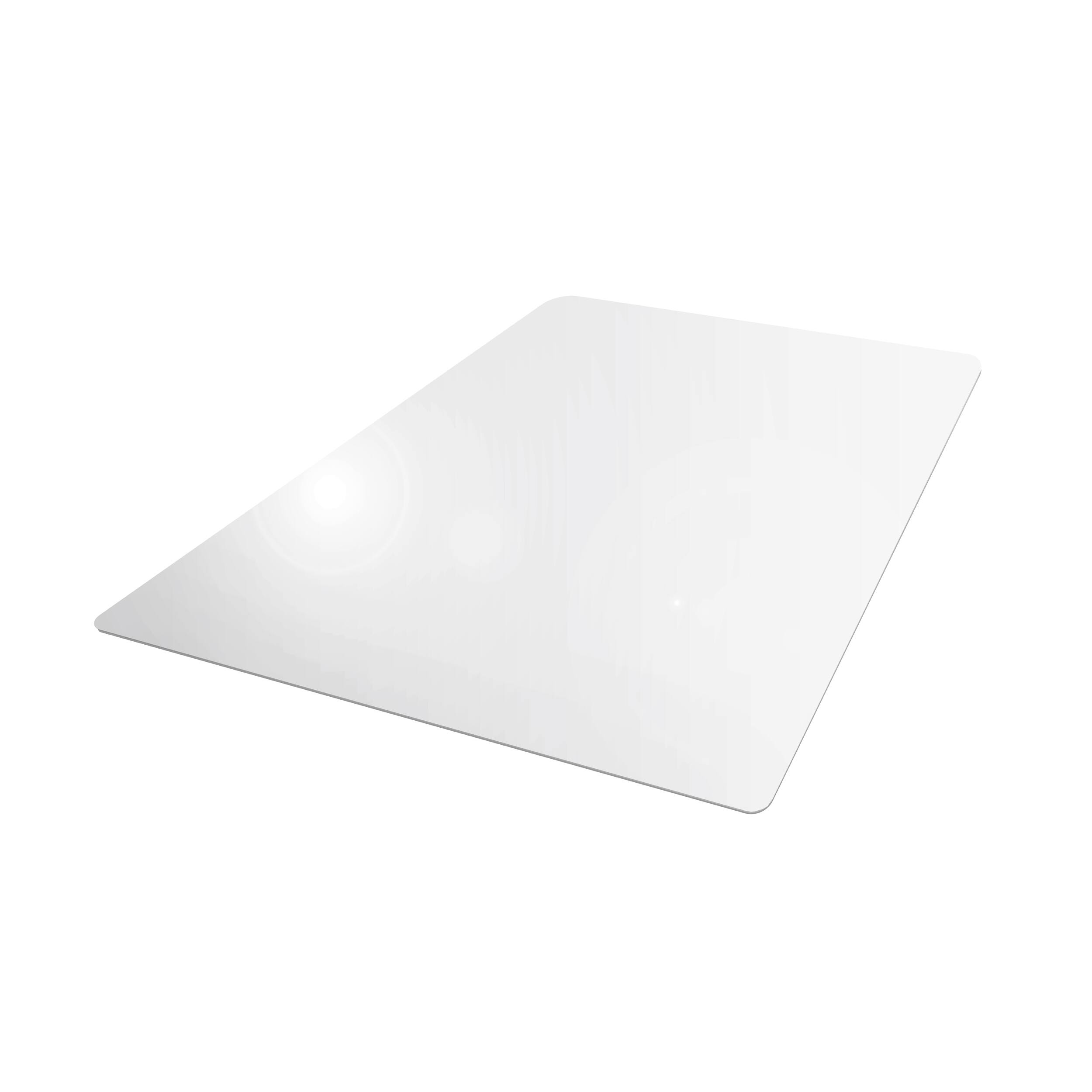 Front. Floortex - Floortex Polycarbonate Desk Protector - 35" x 71" - Clear.
