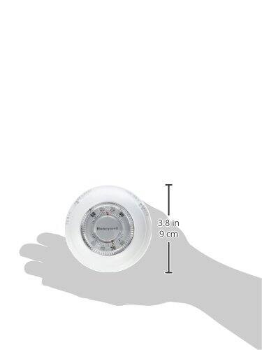 Angle. Honeywell - Honeywell T87N1000 Tradeline Thermostat Electronic, Heat/Cool, White - White.