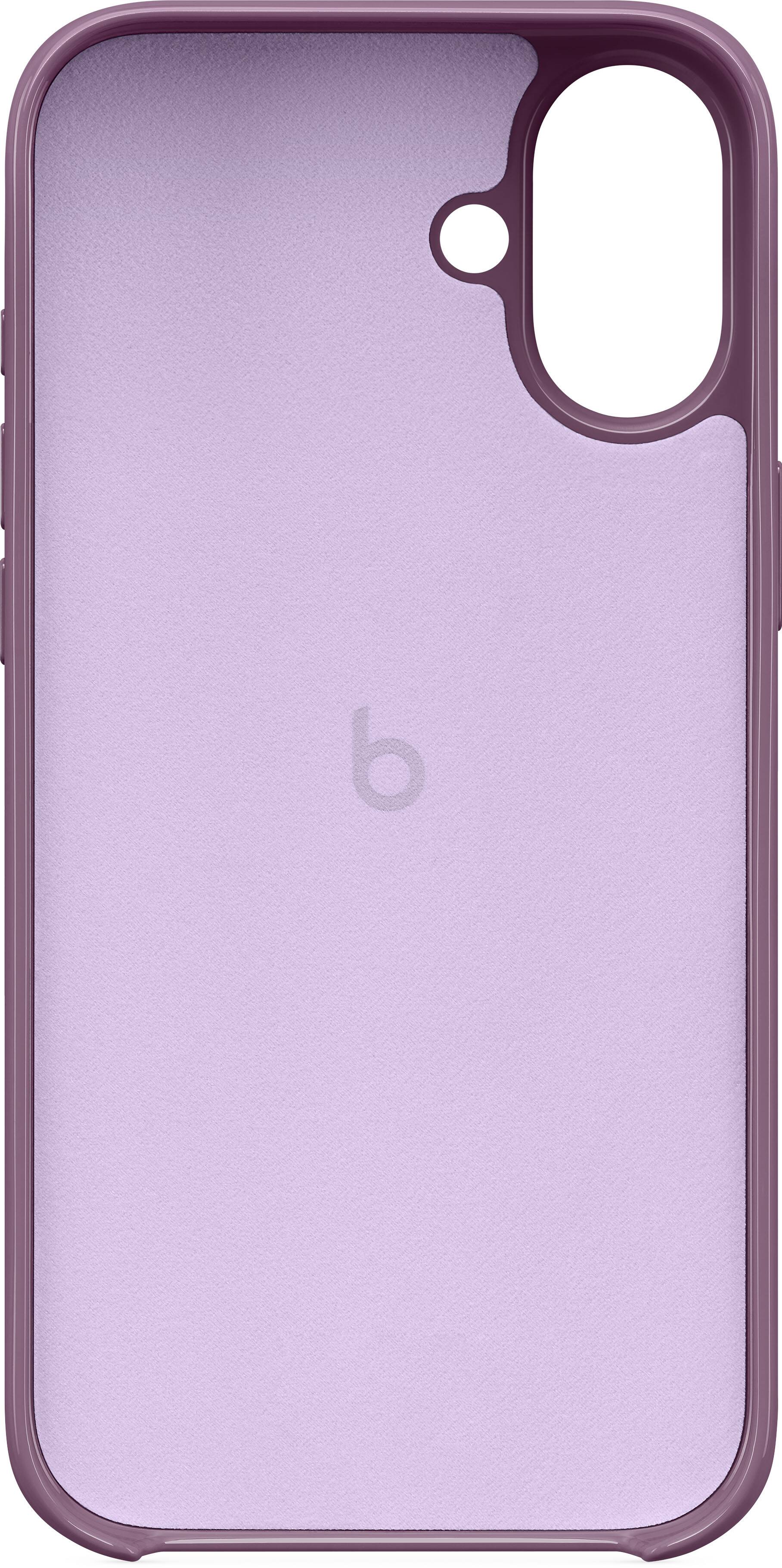 Left. Beats - iPhone 16 Plus Case with MagSafe - Sunset Purple.