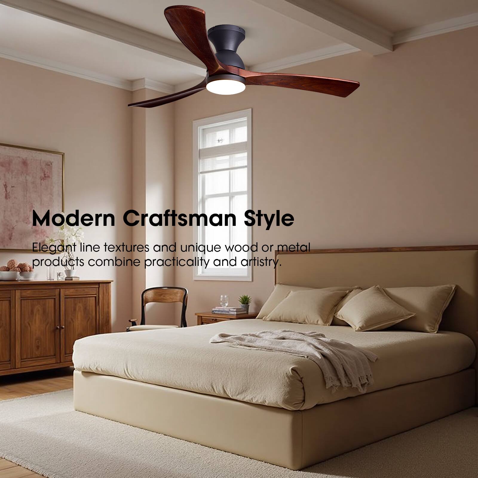 Modern Craftsman Style

Elegant line textures and unique wood or metal products combine practicality and artistry.