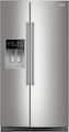Maytag - 36 in. Wide 21 cu. ft. Counter-Depth Side-by-Side Refrigerator with Arctic Blue Interior - Fingerprint-Resistant Stainless Finish