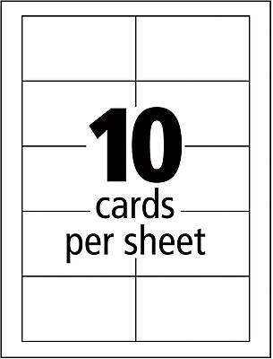 10 cards per sheet