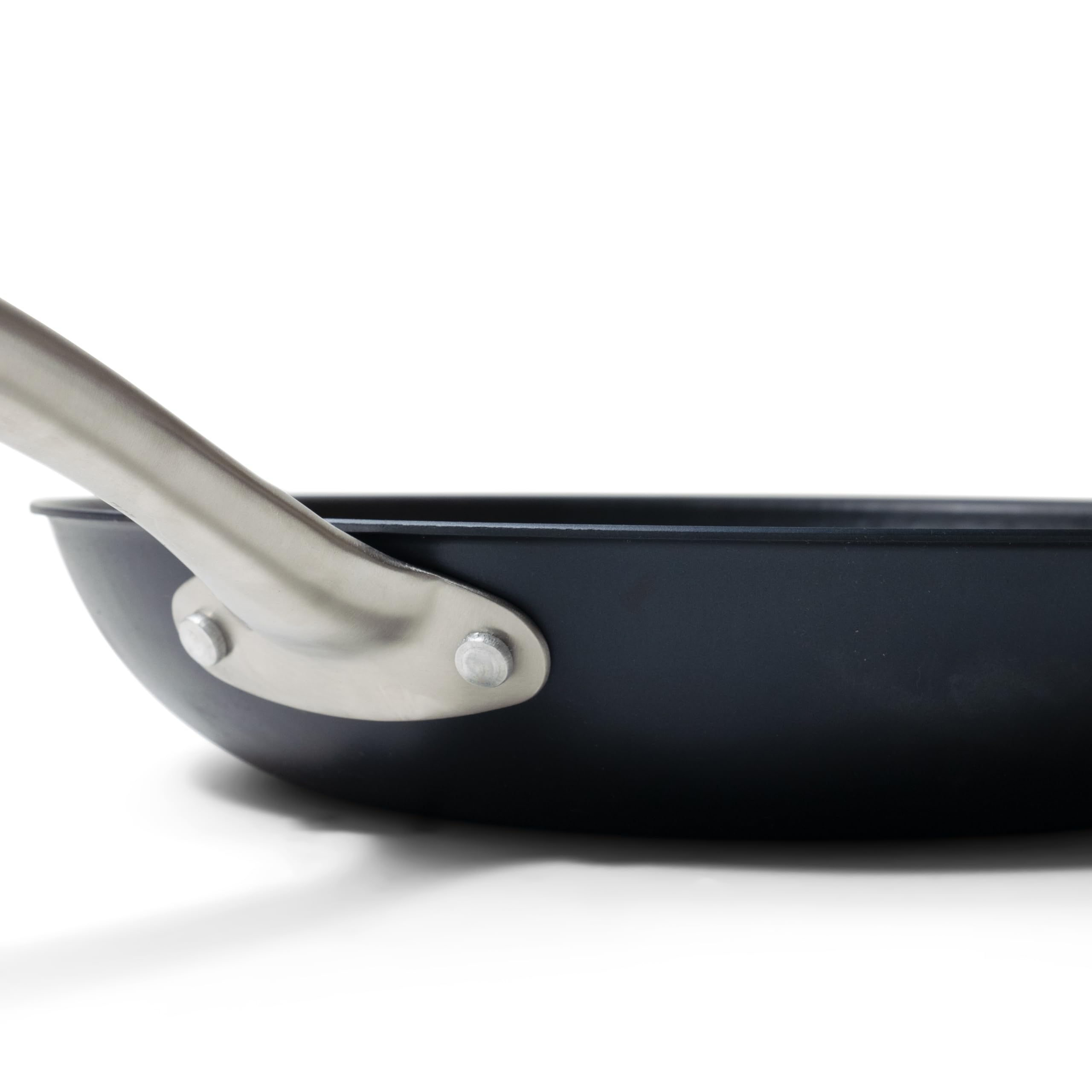 Alt View 4. Alva - Alva Black Angus Carbon Steel Frying Pan 11" - Pre-Seasoned, Oven Safe and Toxin-Free Cookware - Blue.