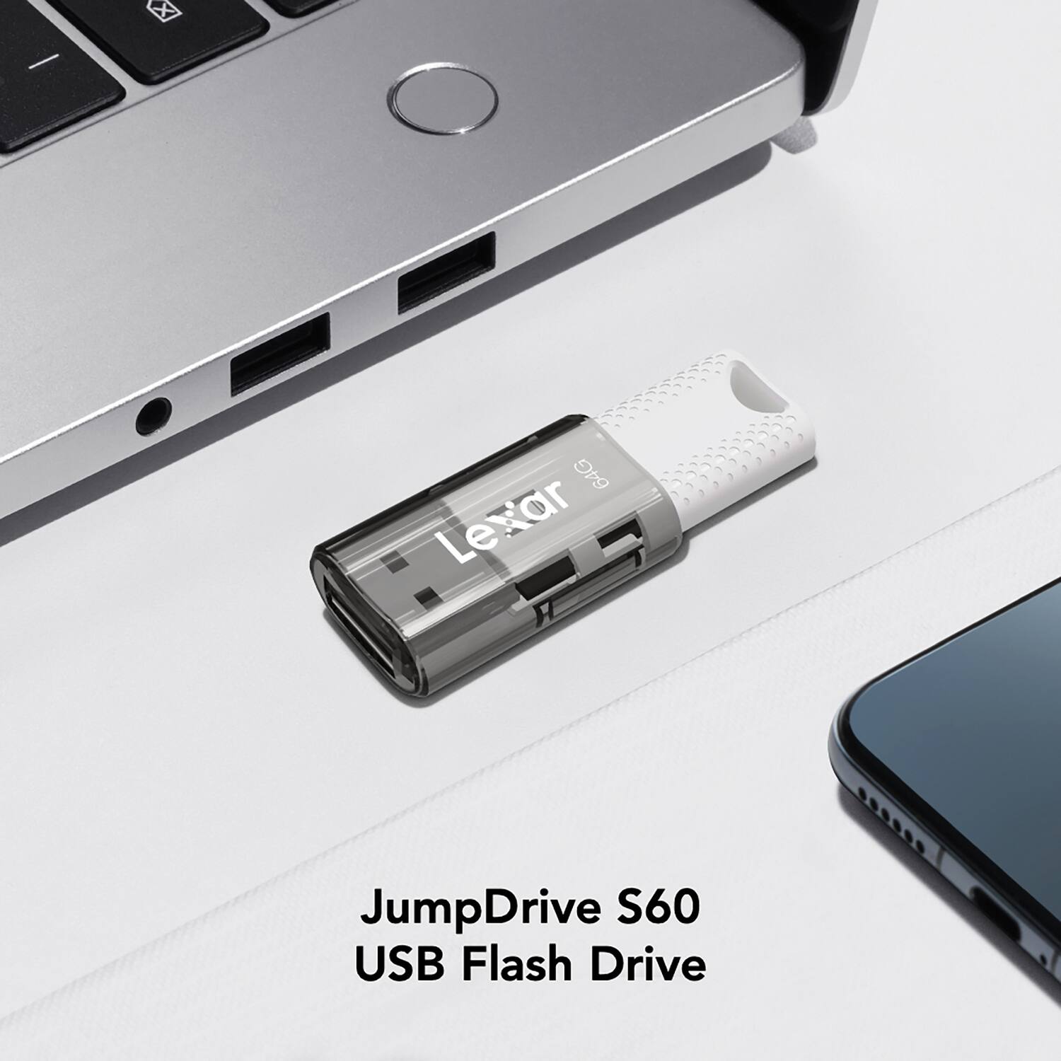 64G Lexar JumpDrive S60 USB Flash Drive