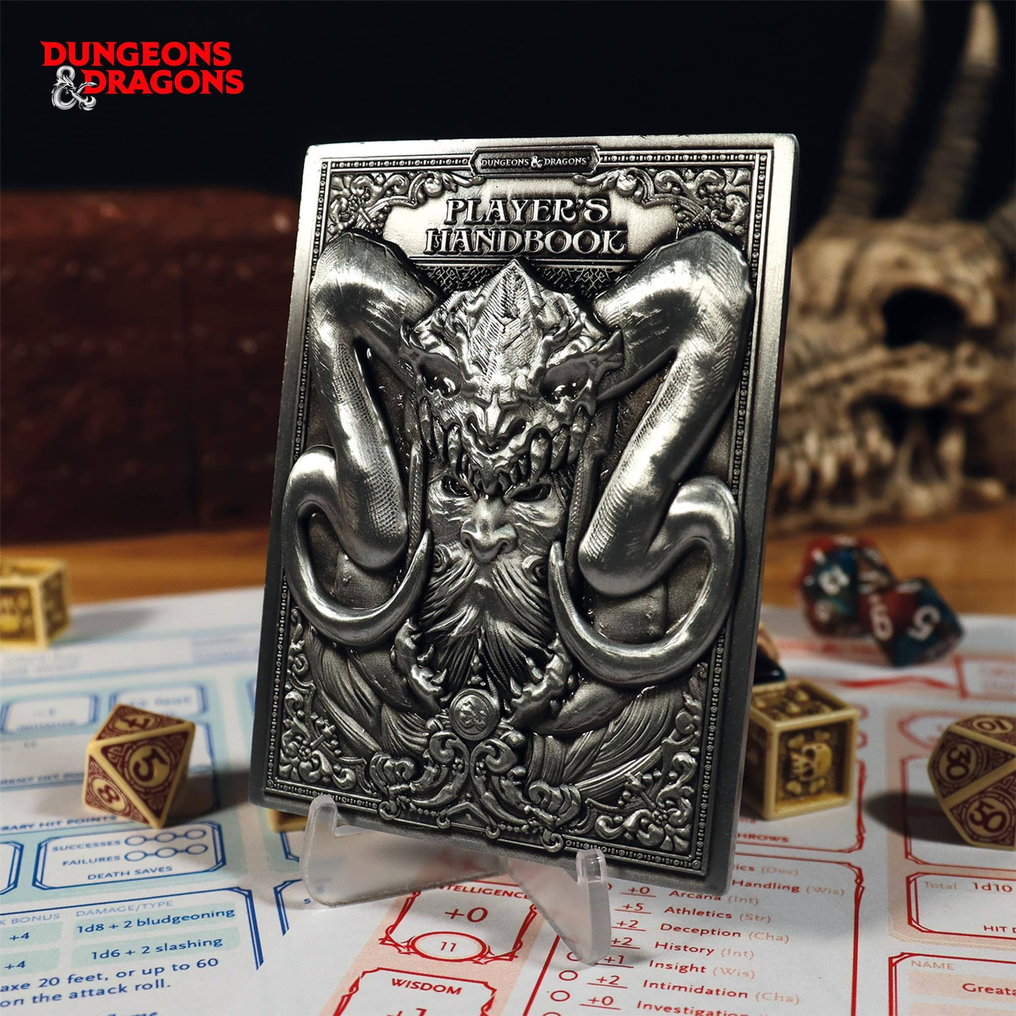 DUNGEONS & DRAGONS  
PLAYER'S HANDBOOK  

BONUS  
+4 bludgeoning  
+4 slashing  

1d8 + 2 bludgeoning  
1d6 + 2 slashing  

+5 Athletics (Str)  
+2 Deception (Cha)  
+2 History (Int)  
+2 Insight (Wis)  
+0 Intimidation (Cha)  

WISDOM  
+0  

NAME  
Great