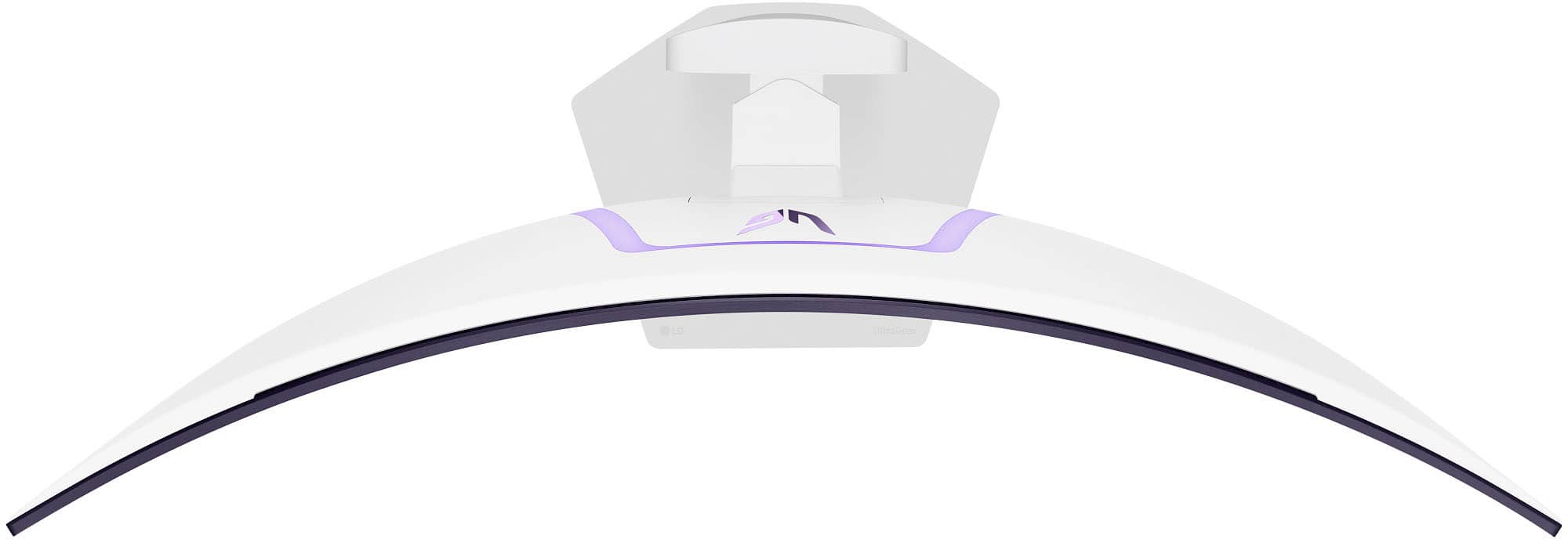 Alt View 4. LG - UltraGear 39" OLED Curved WQHD 240Hz 0.03ms G-Sync/FreeSync Premium Smart Gaming Monitor with DisplayHDR 400 TRUE BLACK - White.