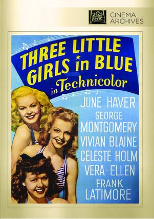 Front. Three Little Girls In Blue - DVD.