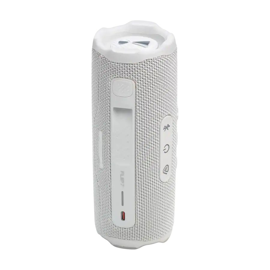 Left. Apple - Jbl Flip 7 Portable Waterproof Speaker - White.