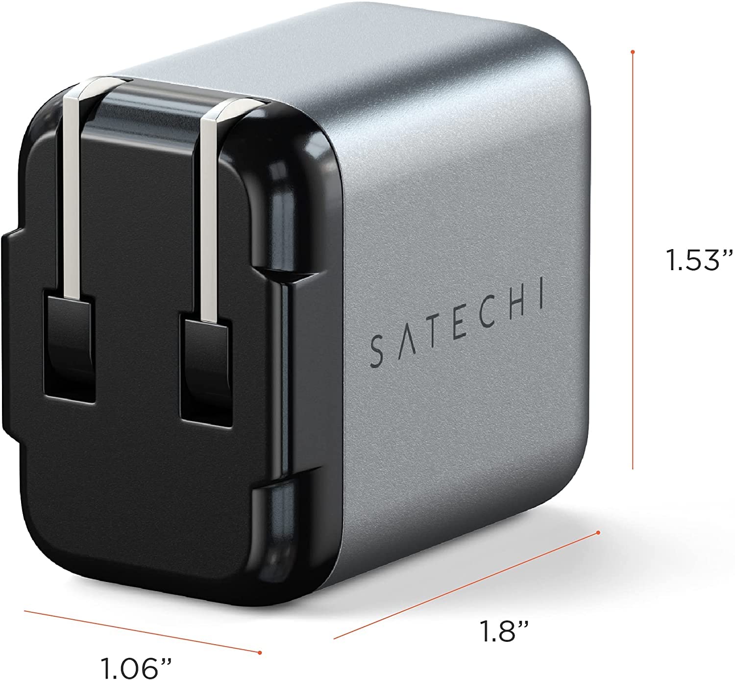 SATECHI 1.53" 1.06" 1.8"