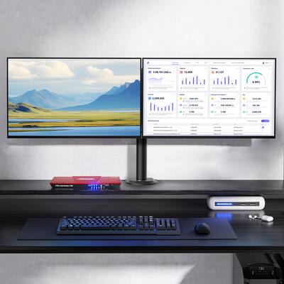 How to Mount Two Monitors on a Small Desk: Easy Space-Saving Tips