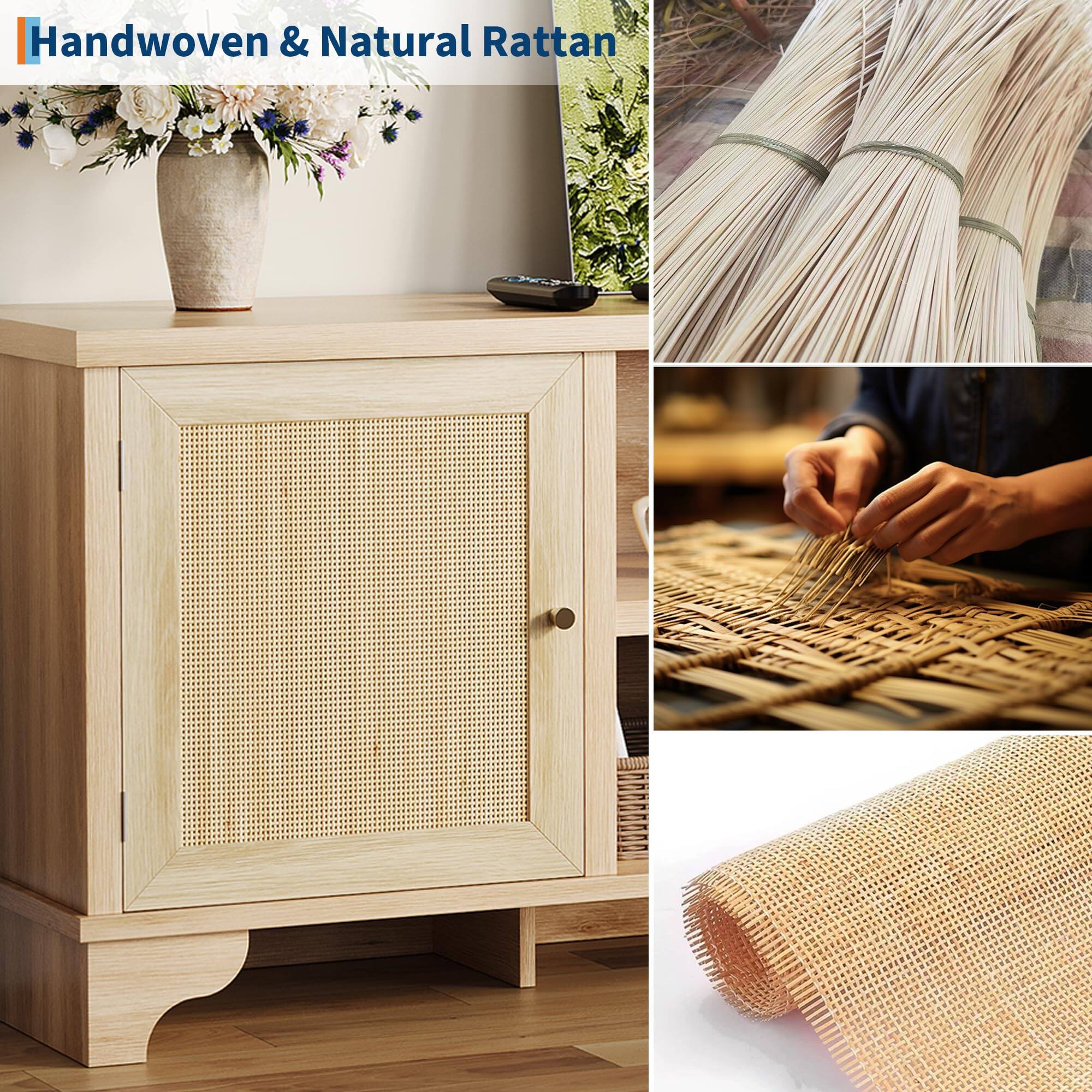 Handwoven & Natural Rattan