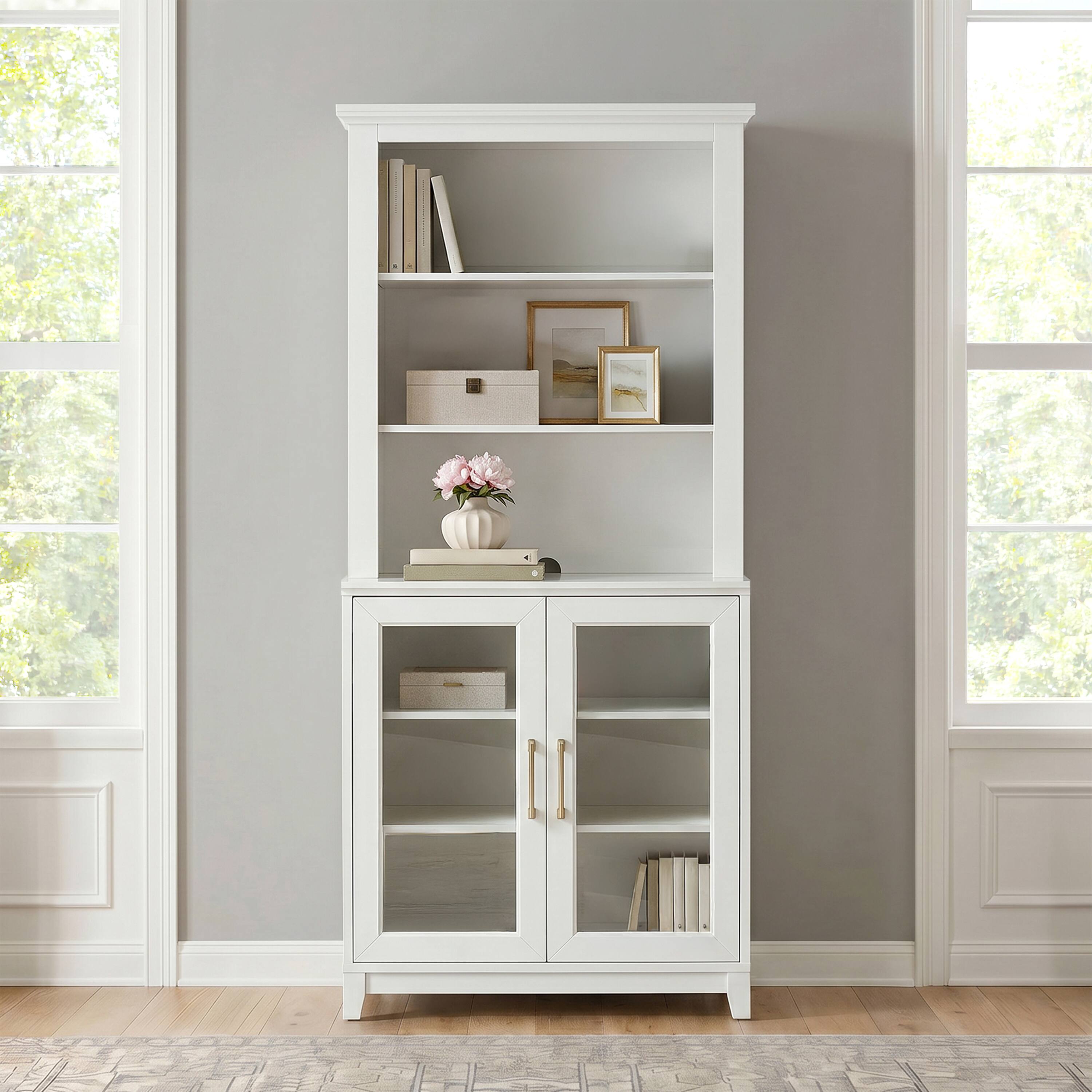 White Frame/Gold Hardware