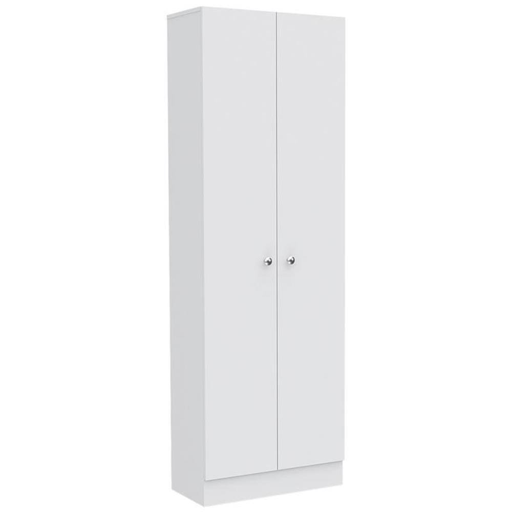 Angle. Acme Furniture - Multi Storage Engineered Wood Pantry Cabinet 71.1" H - White.