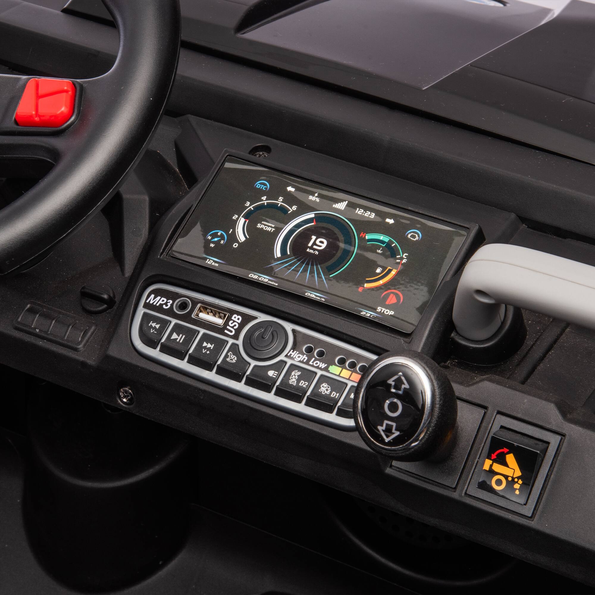 MP3 144 V- DTC 4 5 -% E 6 2 I SPOWT W D -n 19 Nem De 08.08- M noh USB B High Low CE 02 2 D1 12:23 H i C F . 2 STOP & O

Corrected and grouped text:

- MP3
- 144 V
- DTC 4 5
- % E 6 2
- I SPOWT W D
- n 19
- Nem De 08.08
- M noh USB
- B High Low
- CE 02 2
- D1
- 12:23
- H i C F
- . 2
- STOP & O