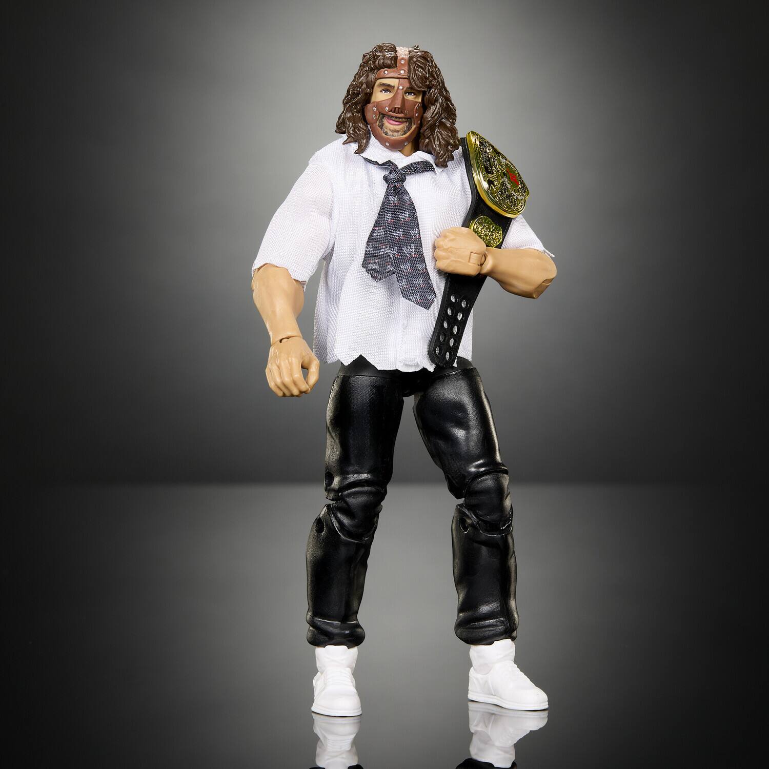 Alt View 1. Mattel - Mattel Collectible - WWE Elite Collection 6" Summerslam Mankind Action Figure with Jesse Ventura - COLLECTIBLES - Multicolor.