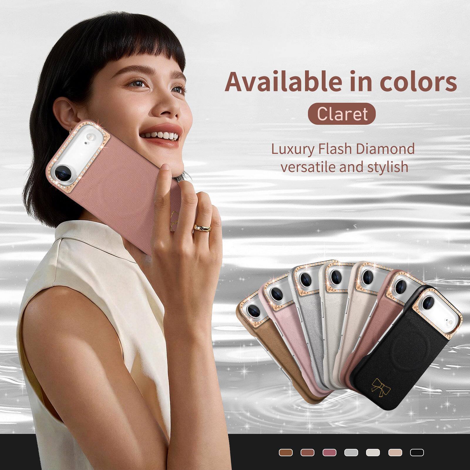 Available in colors Claret Luxury Flash Diamond versatile and stylish
