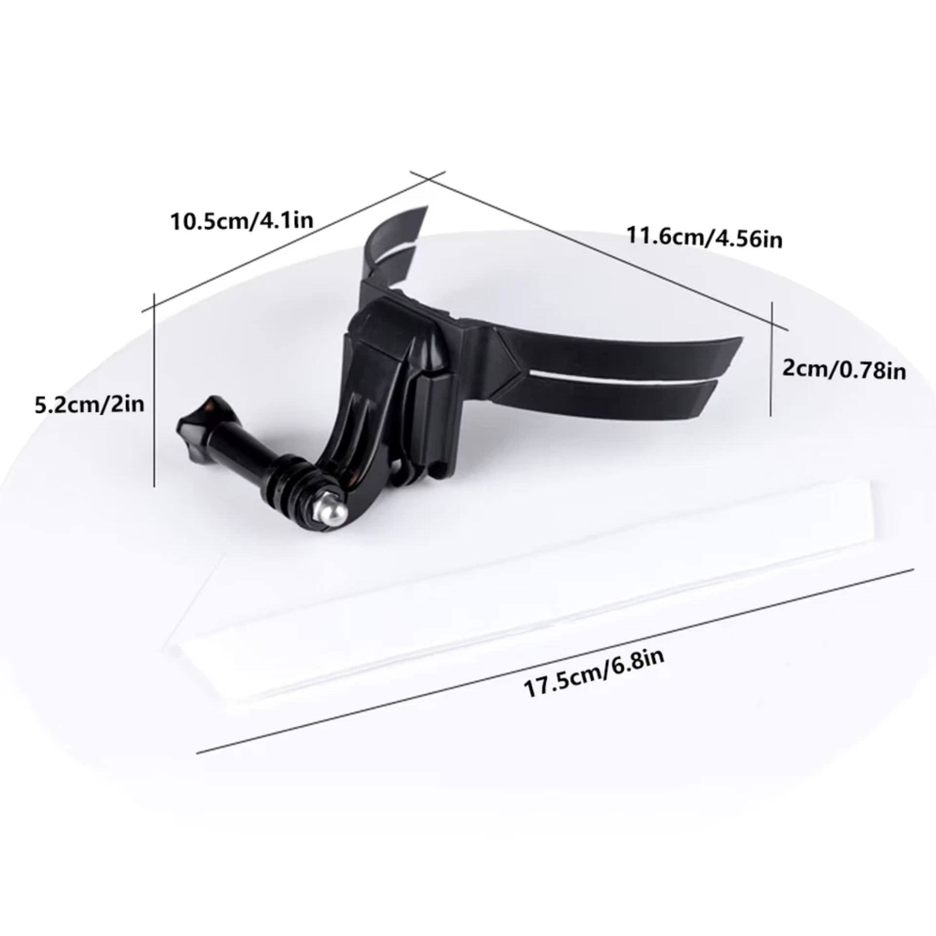 10.5cm/4.1in  
11.6cm/4.56in  
5.2cm/2in  
2cm/0.78in  
17.5cm/6.8in