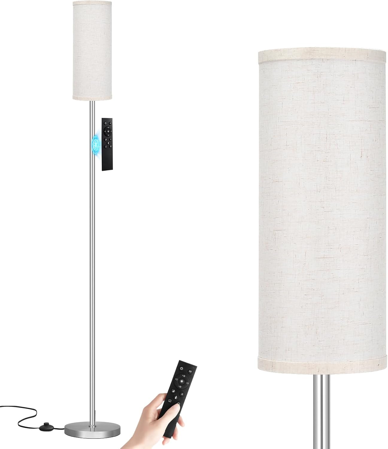 beige & silver-64.57"